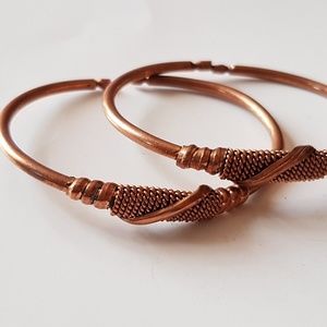 Kenyan brass bracelet
